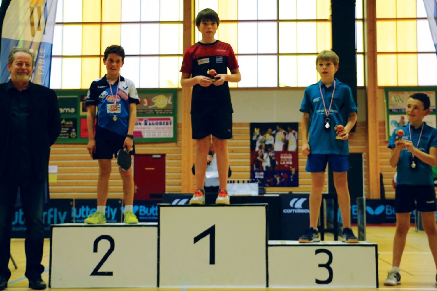 Titouan Franck, champion du finistère 2018-2019