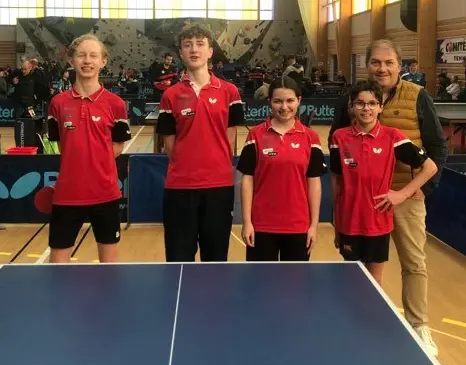 Léo, Lucas, Manon, Meven et Bruno