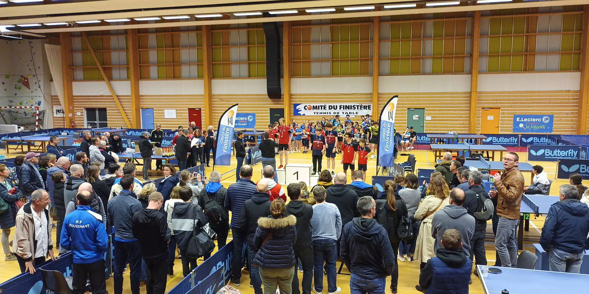 Léo et Meven, 2ème place en double